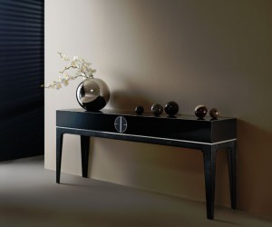 Mplace - Console Table - Black