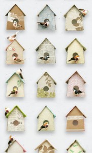 Birdhouse Wallpaper